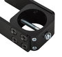 B-Tech BT7831 Support mural pour poteaux Ø50mm, capacité 150 kg, noir - Installation écrans plats et équipement AV