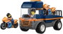 LEGO City Le transporteur de motos 60491