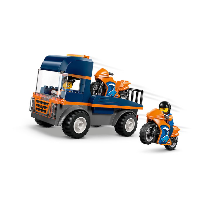LEGO City Le transporteur de motos 60491