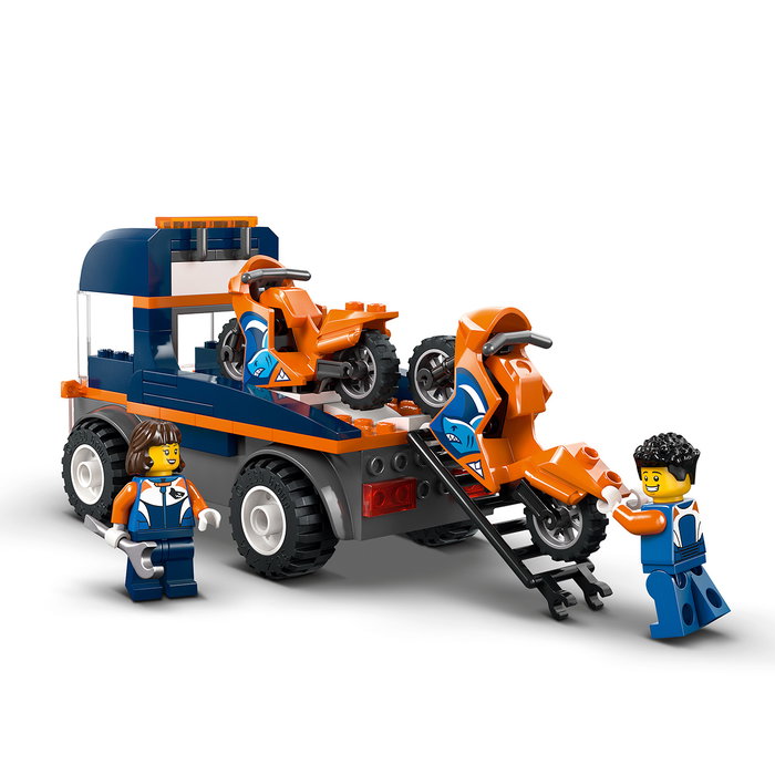 LEGO City Le transporteur de motos 60491
