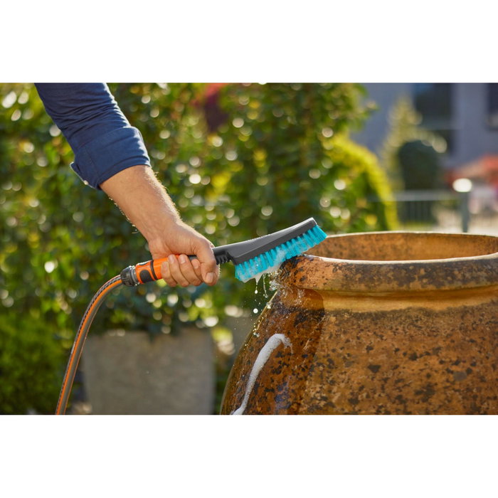Gardena Brosse de lavage main - Taille S - Poils durs