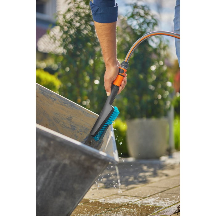 Gardena Brosse de lavage main - Taille S - Poils durs