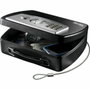 Master Lock Petit coffre nomade à combinaison électronique P008EML Noir