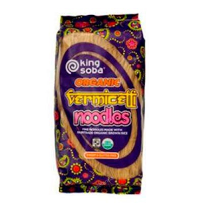 King Soba Vermicelles de riz complet BIO sans gluten 250g