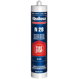 QUILOSA Silicone neutre RF-240 Fire-Stop, 300 ml