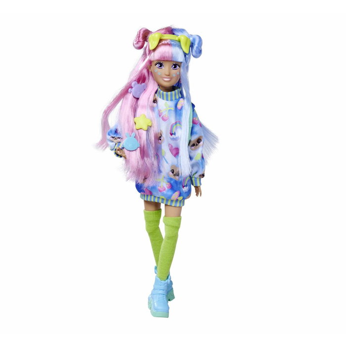 Simba Kawaii Hi Mia - Poupée Mannequin Articulée avec Accessoires et Chien Choco