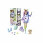 Simba Kawaii Hi Mia - Poupée Mannequin Articulée avec Accessoires et Chien Choco