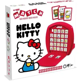 Winning Moves - Jeu de société Hello Kitty Match - Alignement de 5 cubes identiques - Réflexion et stratégie pour enfants à partir de 4 ans - 2 joueurs ou plus - 20 min