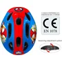 Stamp Casque de Vélo STAMP Spidey pour Enfant, Tour de Tête Réglable, Confortable, Ventilé, pour Vélo, Roller, Trottinette, Skate