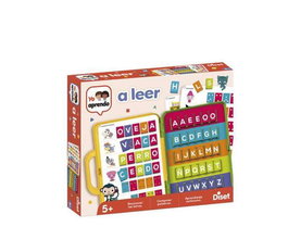 Diset Jeu éducatif Yo Aprendo A Leer, apprentissage de la lecture en espagnol, à partir de 3 ans, 15 planches, 90 mots