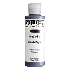 Golden Fluid Colores Acrílicos Gris De Payne 118 ml