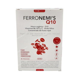 Bipole Ferronemi S Q10 (Annemi S) 20Amp. Complément alimentaire fer, acide folique, coenzyme Q10