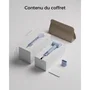 Laifen LAIFEN Mini Sèche-cheveux Compact Voyage Bleu glacier