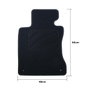 OCC Design Tapis sur mesure BMW E60 Série 5 (2003-2010) 5 pièces
