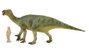 COLLECTA - Figurine Dinosaure Iguanodon Deluxe 1:40 - Réplique Détaillée avec Pouces en Épines - 88812 - Pour Collection et Jeu (+3 ans)