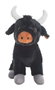 Creaciones Llopis Toro 34 cm - Peluche en polyester, produit et boîte multilingues (espagnol, portugais, français, italien, anglais)