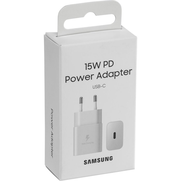 Samsung Chargeur USB Type-C 15W Blanc EP-T1510