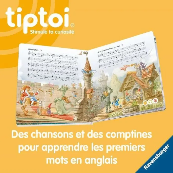 Ravensburger tiptoi - Mon imagier des mots : Les animaux - Livre interactif éducatif électronique sans écran - Pour enfants dès 3 ans - 13099010 Ravensburger tiptoi - Mon imagier des mots : Les animaux - Livre interactif éducatif électronique sans écran - Pour enfants dès 3 ans - 13099010