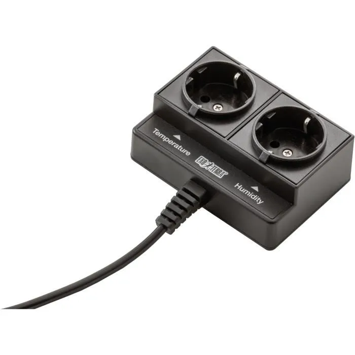 Exo Terra Thermostat Hygrostat Chronothermostat pour Terrarium avec Minuteur, Contrôle Diurne/Nocturne 600W pour Environnement Stable Reptiles