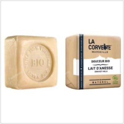 LA CORVETTE Savon en pain au lait d'ânesse BIO 100g LA CORVETTE Savon en pain au lait d'ânesse BIO 100g