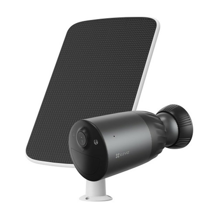 Ezviz Kit caméra solaire BC1c 4K avec Panneau solaire Ezviz Kit caméra solaire BC1c 4K avec Panneau solaire