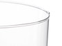 GIFTDECOR Vase Cylindrique en Verre Transparent 50cm