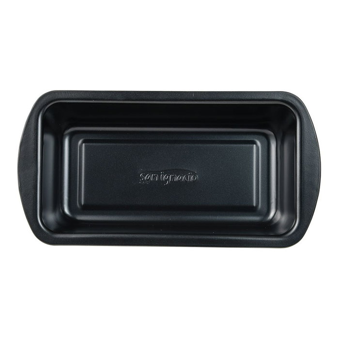 San Ignacio Moule rectangulaire en acier au carbone Expert, antiadhésif, vert olive, 25,5 x 13,3 x 5,7 cm