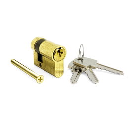 Tesa Bombillo TE-5 Leva Larga 5030 30-10 avec Finition Laitoné pour Portes de Sécurité