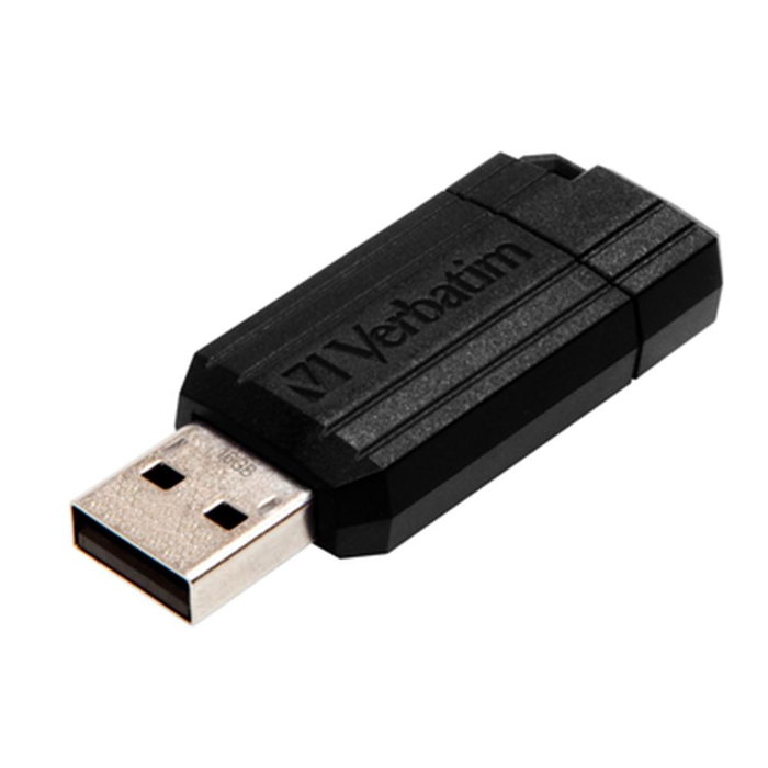 Verbatim Clé USB PinStripe 16 Go Noir