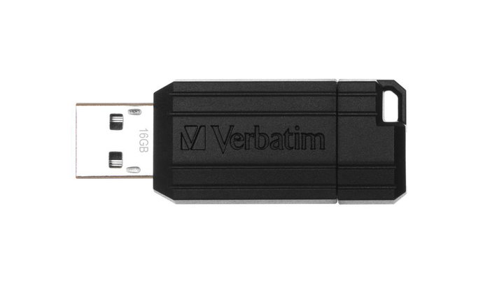 Verbatim Clé USB PinStripe 16 Go Noir