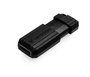 Verbatim PinStripe Clé USB 3.0 16 Go - Capuchon rétractable intégré - Noir