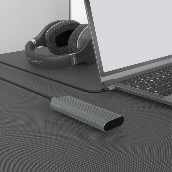 Boîtier Externe Ewent EW7025 Noir Gris