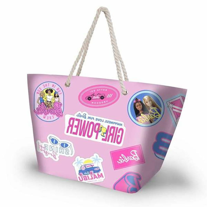 Sac de plage Karactermania Barbie Soleil Malibu 37 x 52 x 17 cm Sac de plage Karactermania Barbie Soleil Malibu 37 x 52 x 17 cm
