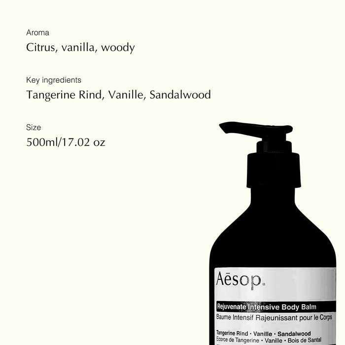 Aesop REJUVENATE INTENSIVE Baume corporel 500 ml