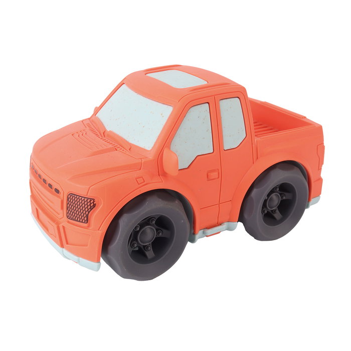 TACHAN Coche Eco Bio - Voiture en paille de blé jouet écolo pour enfants 18+ mois - Assortiment de modèles