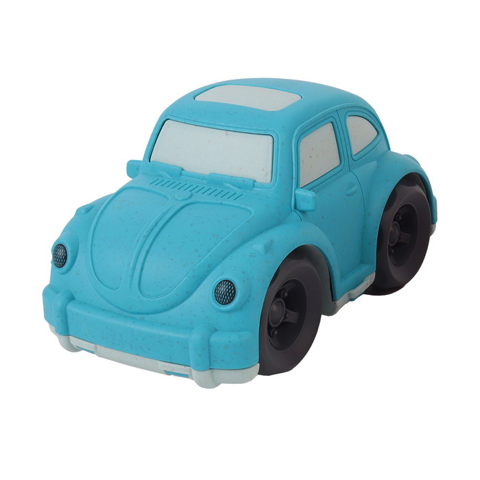 TACHAN Coche Eco Bio - Voiture en paille de blé jouet écolo pour enfants 18+ mois - Assortiment de modèles