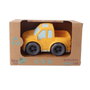 TACHAN Coche Eco Bio - Voiture en paille de blé jouet écolo pour enfants 18+ mois - Assortiment de modèles