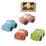 TACHAN Coche Eco Bio - Voiture en paille de blé jouet écolo pour enfants 18+ mois - Assortiment de modèles