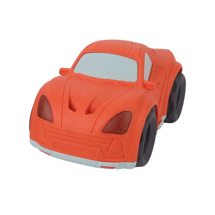 TACHAN Coche Eco Bio - Voiture en paille de blé jouet écolo pour enfants 18+ mois - Assortiment de modèles