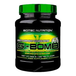 Scitec Nutrition G-Bomb 2.0 500g - Thé au Citron - Poudre pour Boisson Énergétique