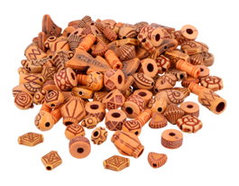 Innspiro Perles de style ethnique ancien opaques formes mixtes 5-14mm