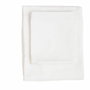BigBuy Home Parure de lit Satin King Blanc 3 pièces