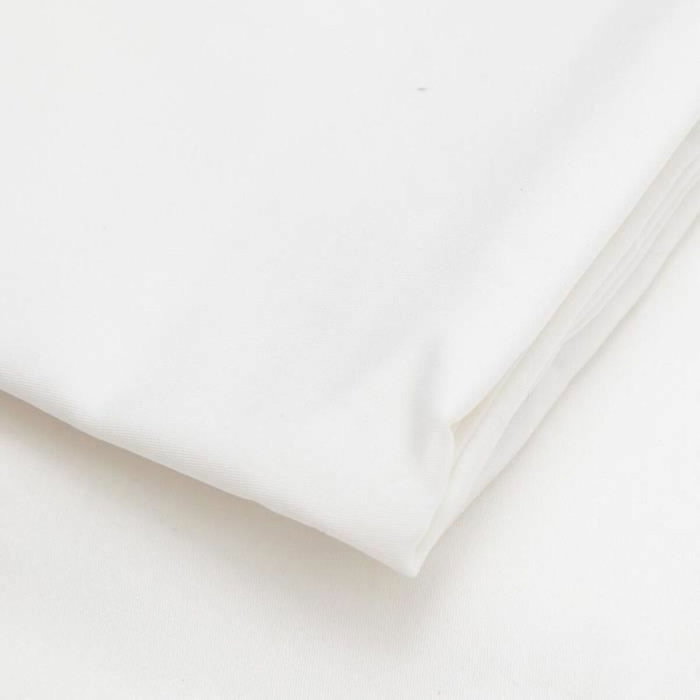 BigBuy Home Parure de lit Satin King Blanc 3 pièces