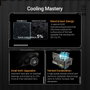 Asus TUF Gaming TUF-RTX5090-O32G-GAMING NVIDIA GeForce RTX 5090 32 Go GDDR7 - Noir