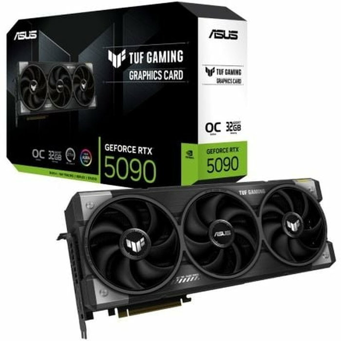 Asus TUF Gaming TUF-RTX5090-O32G-GAMING NVIDIA GeForce RTX 5090 32 Go GDDR7 - Noir