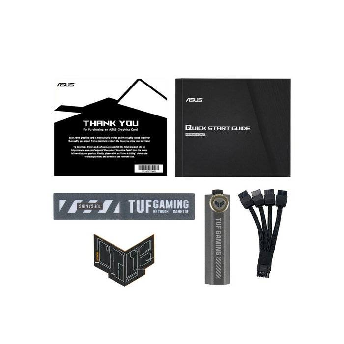 Asus TUF Gaming TUF-RTX5090-O32G-GAMING NVIDIA GeForce RTX 5090 32 Go GDDR7 - Noir
