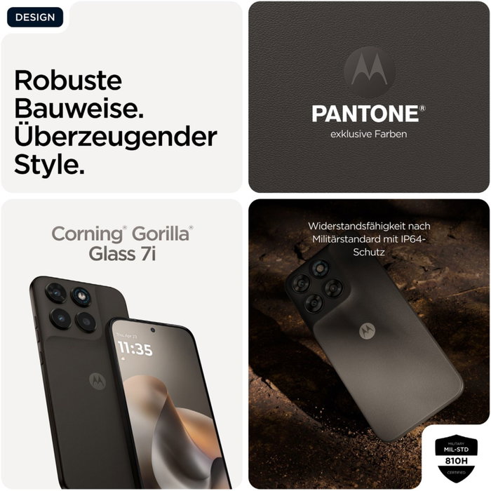 Motorola Moto G77 5G 256 Go Black Olive
