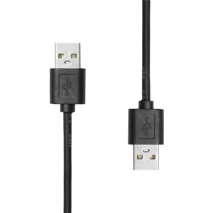 ProXtend Câble USB 2.0 A vers A mâle/mâle Noir 1m ProXtend Câble USB 2.0 A vers A mâle/mâle Noir 1m