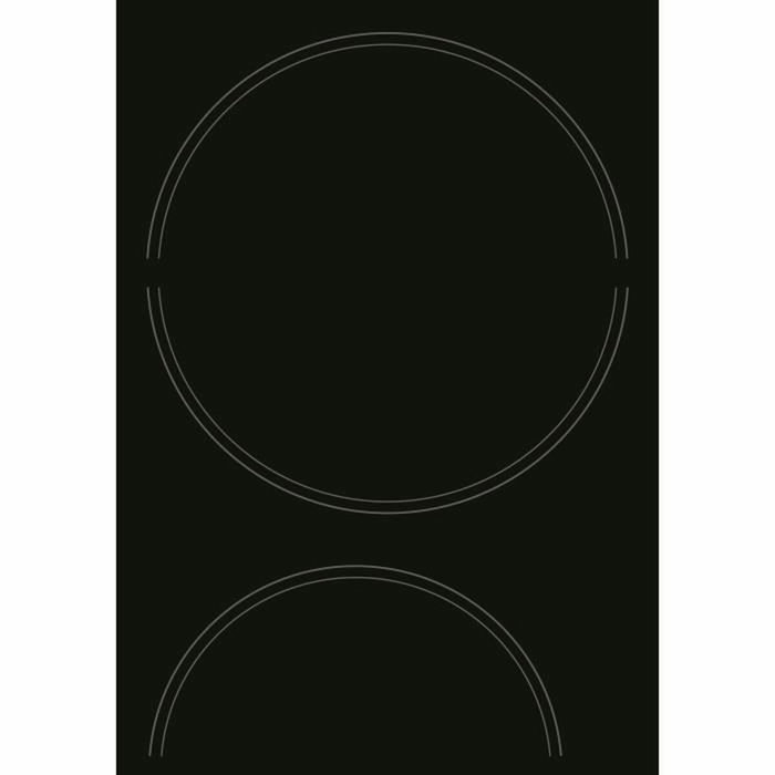 Hotpoint HR631C Table de cuisson vitrocéramique 4 foyers 60 cm Noir Hotpoint HR631C Table de cuisson vitrocéramique 4 foyers 60 cm Noir