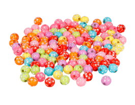 Innspiro Assortiment de perles rondes avec étoiles de 7,5 mm, 750 pièces